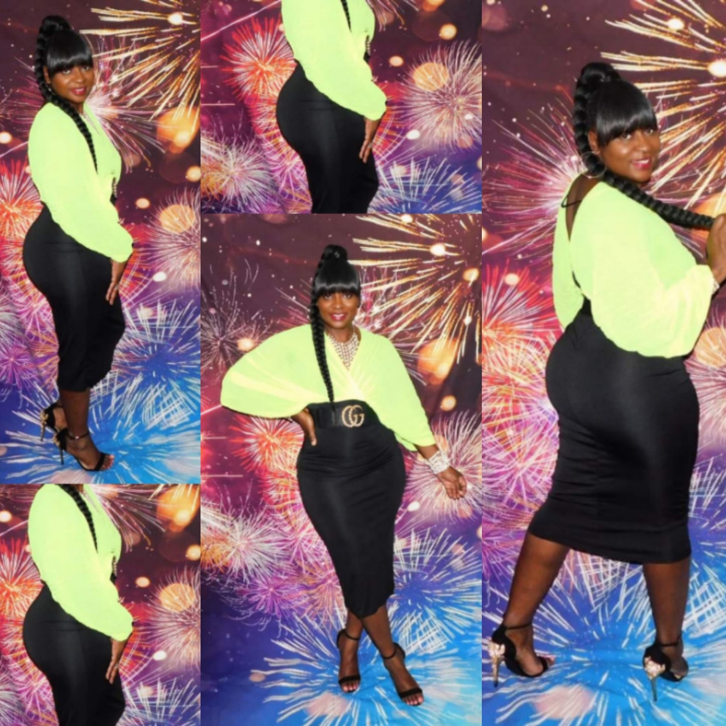 Swann Fan Dress