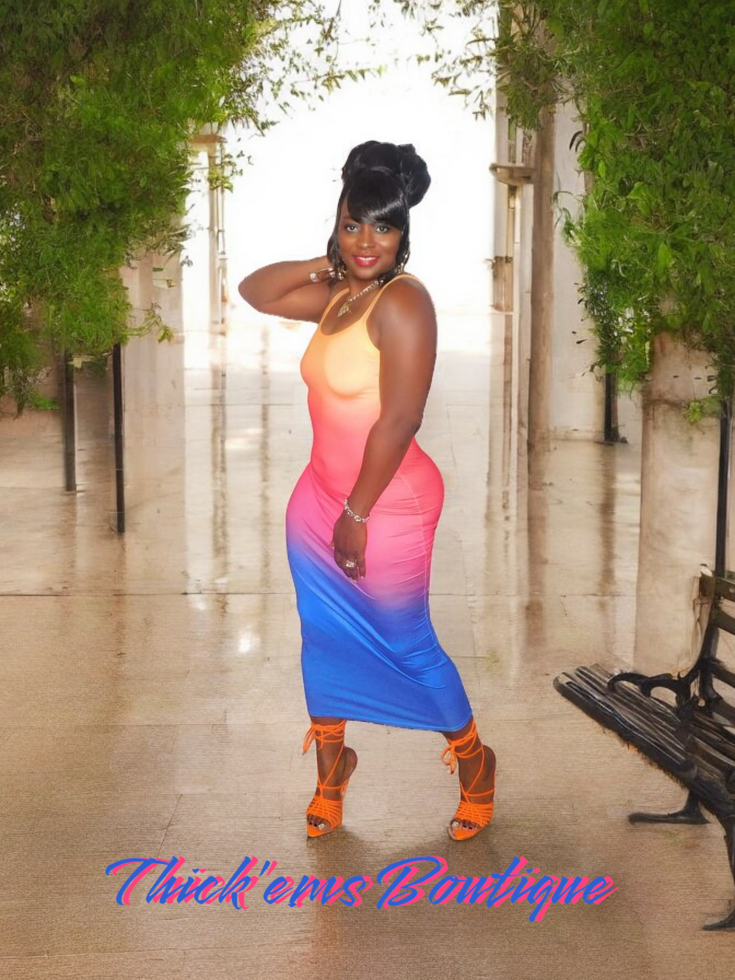 Skittle Maxi Dress