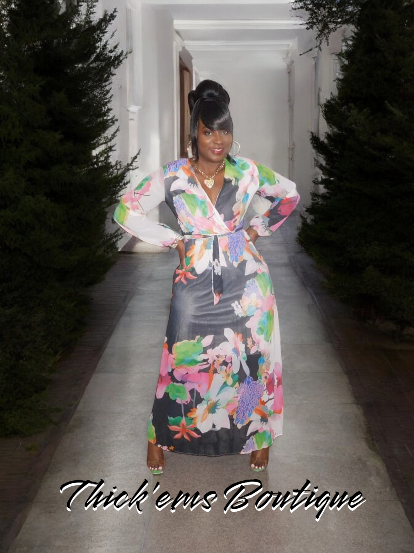 Bouquet Maxi Dress