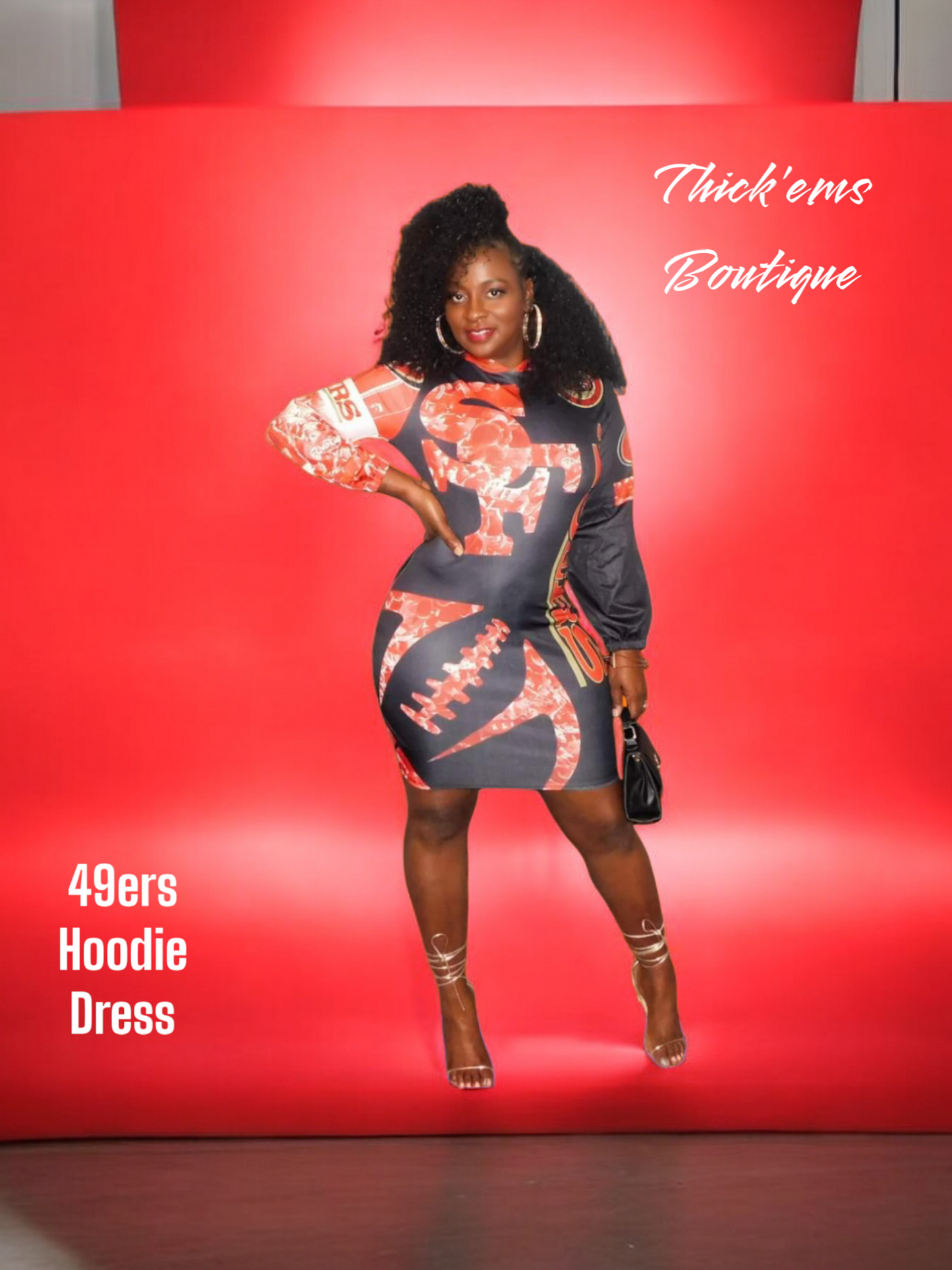 49ERS Hoodie Dress