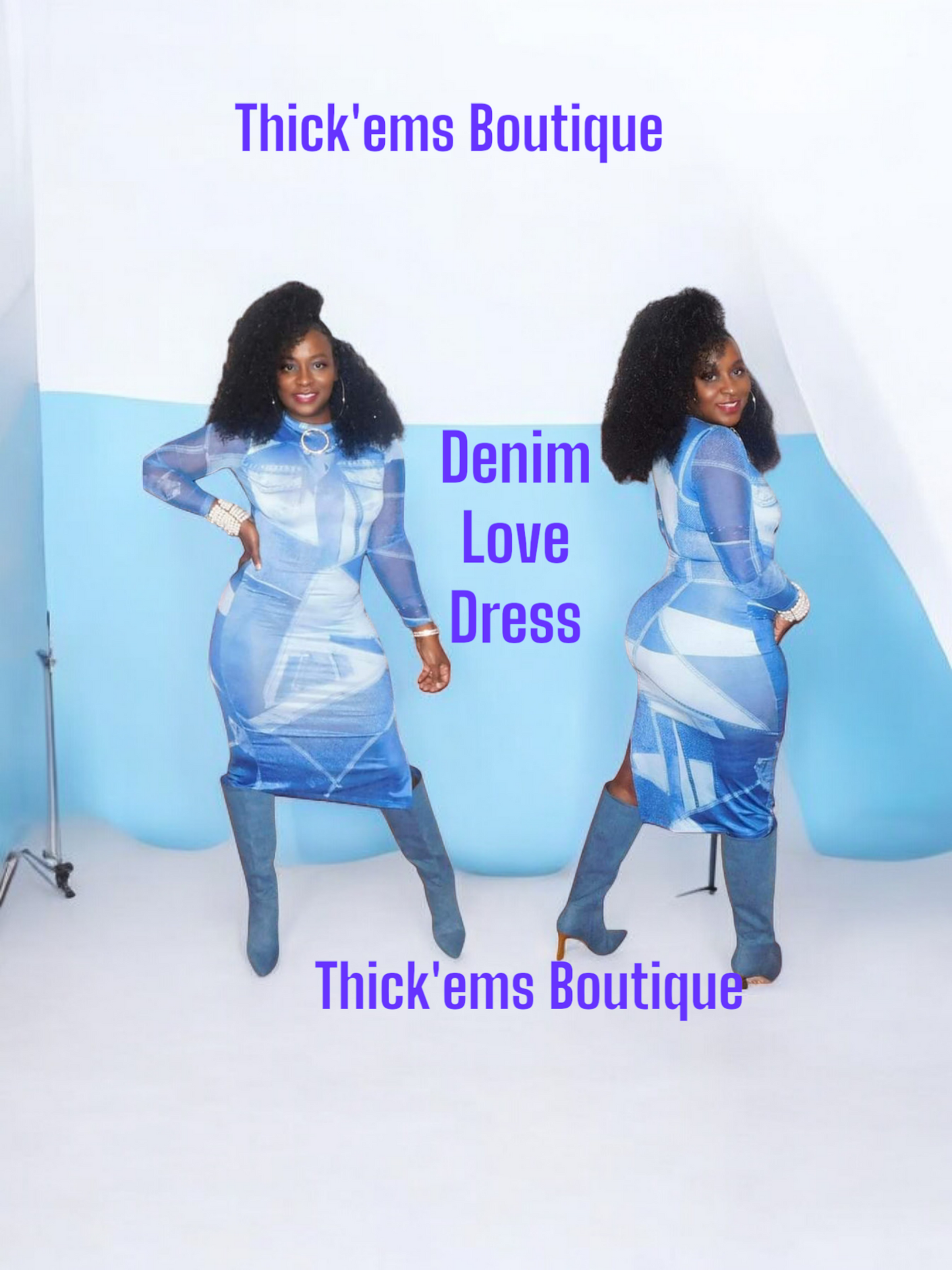 Denim Love Dress