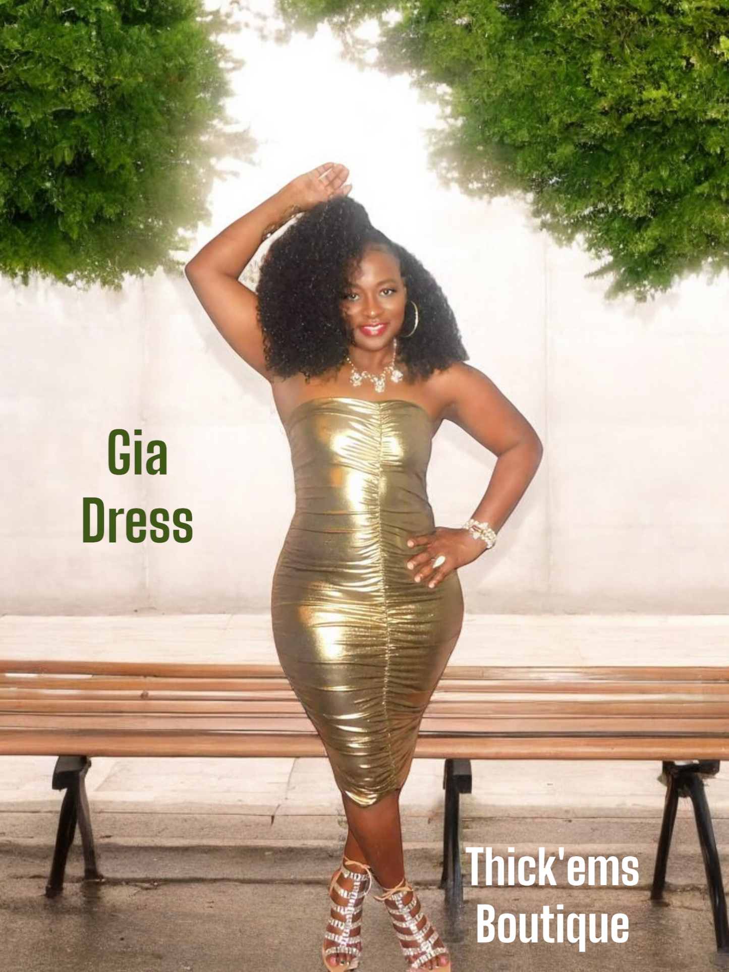 Gia Gold Stack Dress