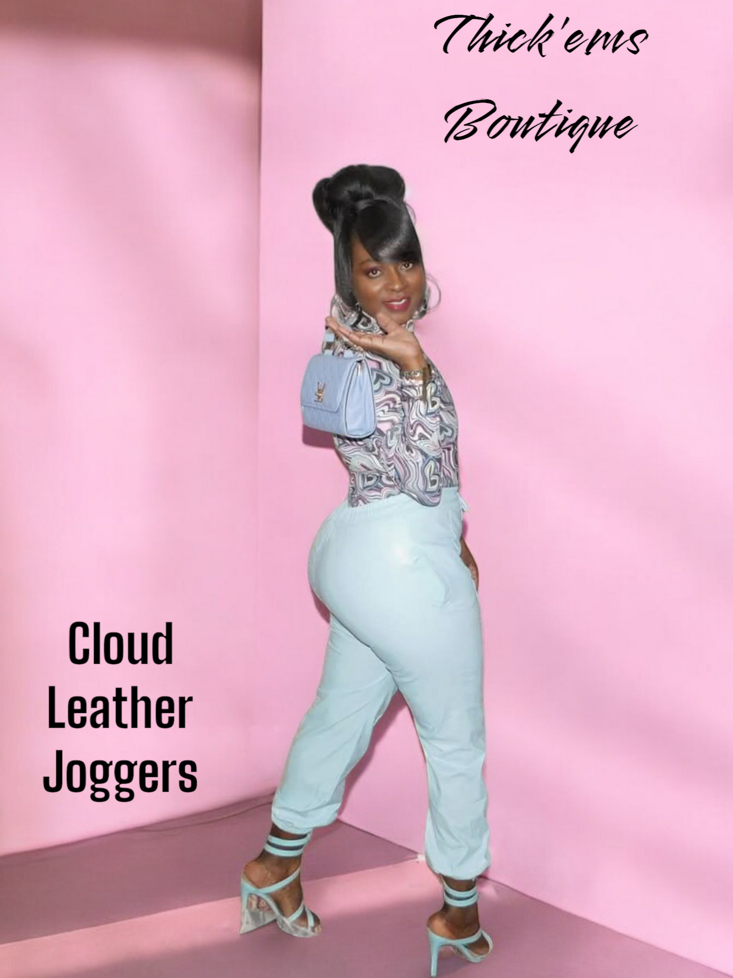 Cloud Leather Joggers