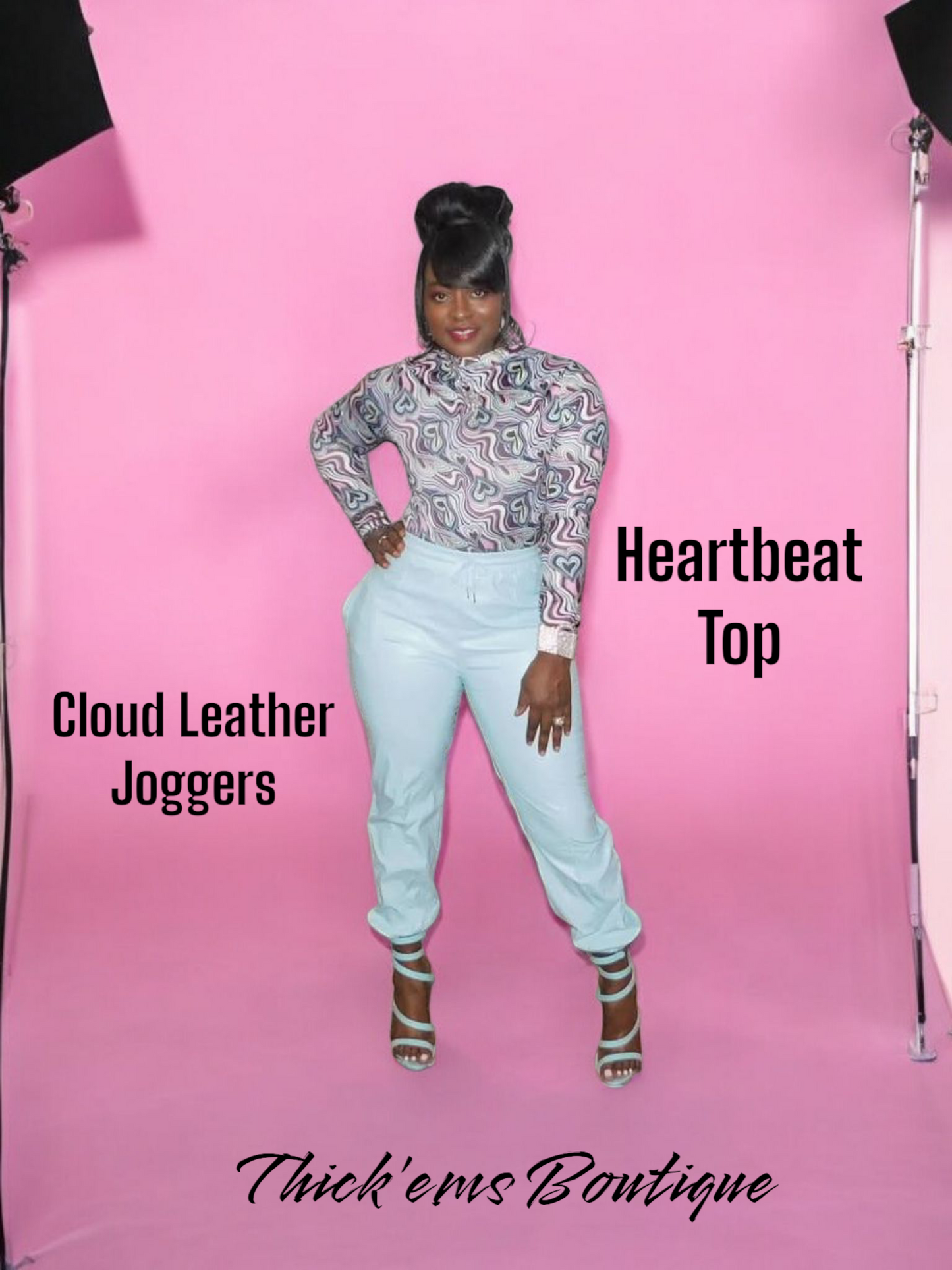 Cloud Leather Joggers
