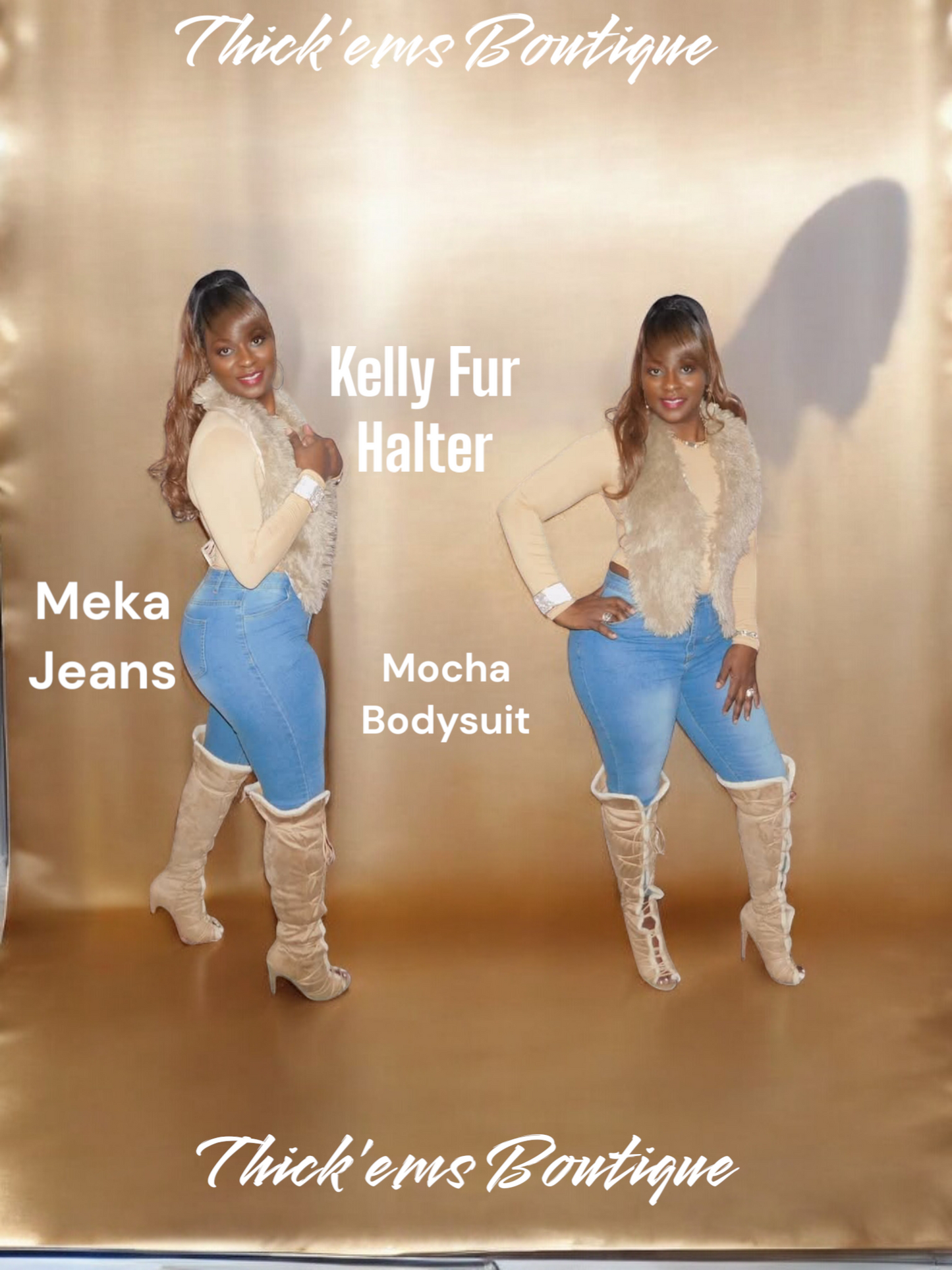 Kelly Fur Halter