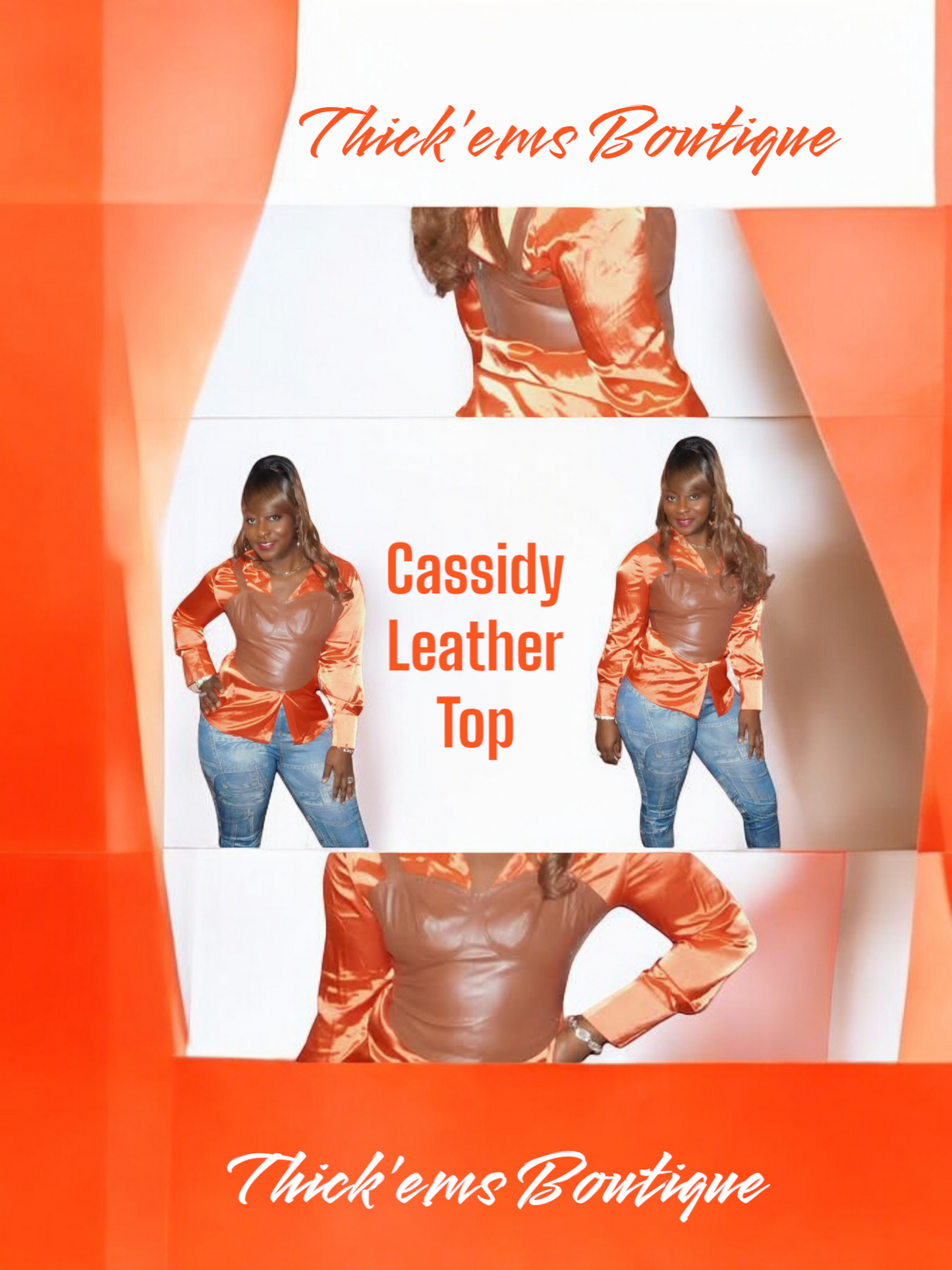 Cassidy Leather Top