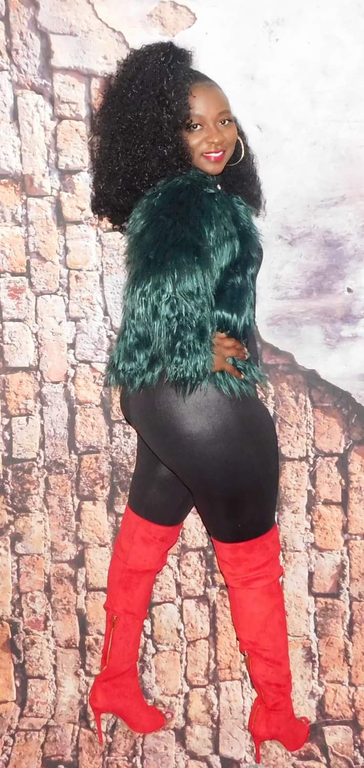 Emerald Fur Coat