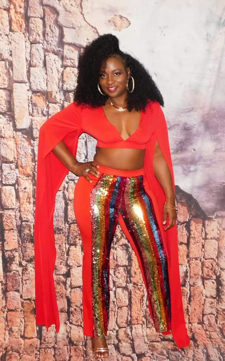 Red Bling Pants