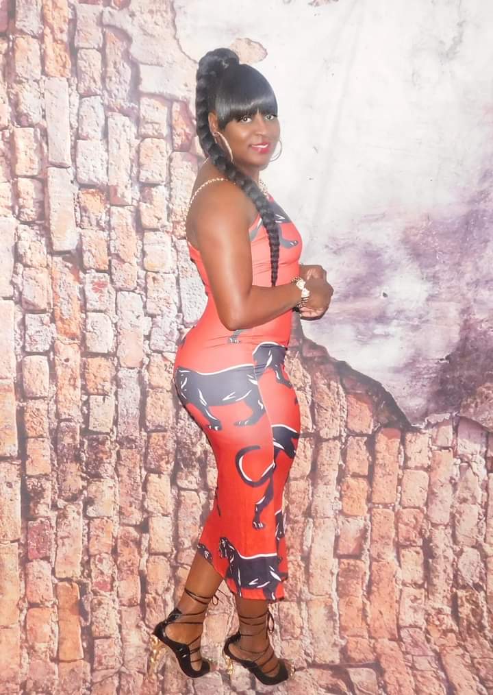 Panther Fitted Dress