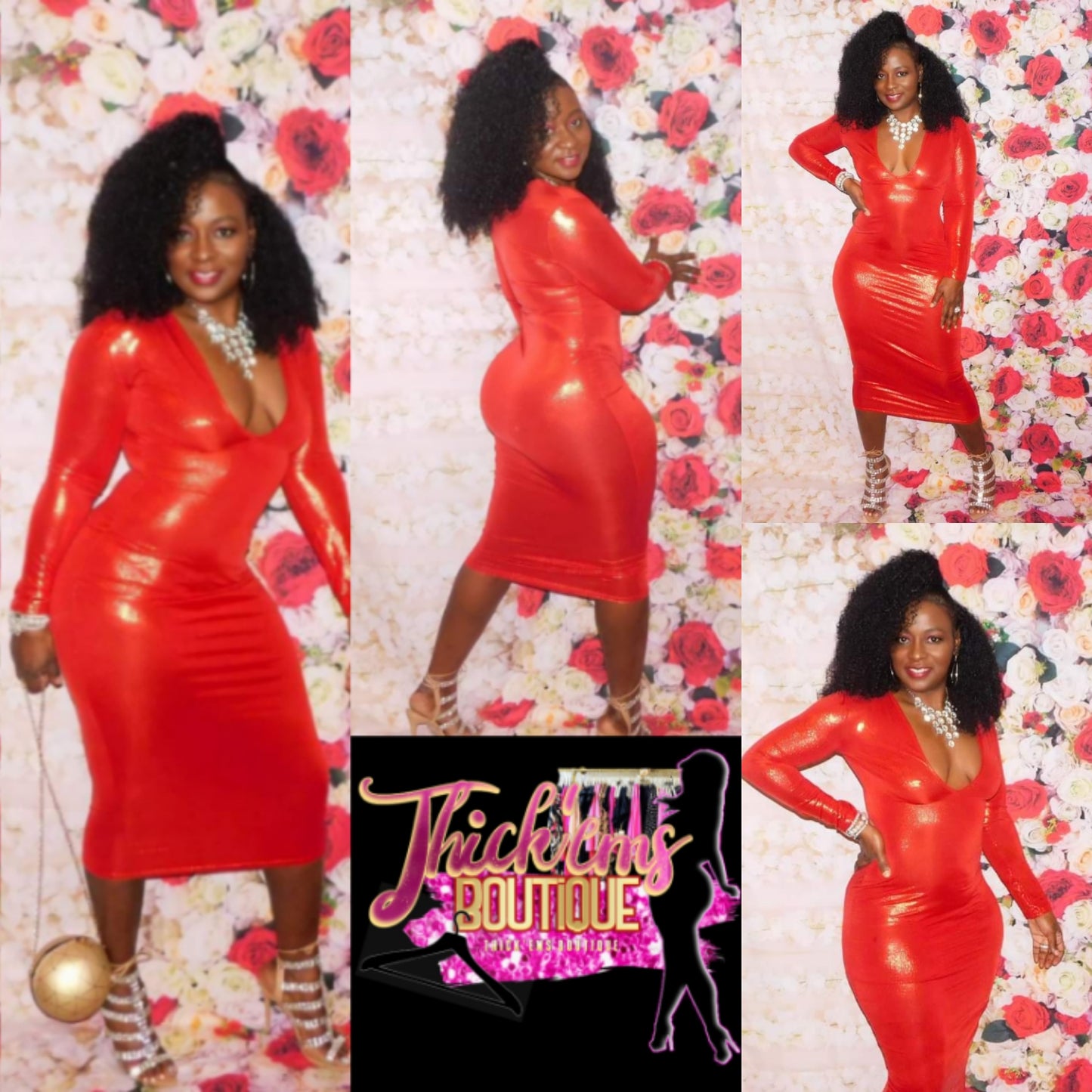 Mya Fitted Dress