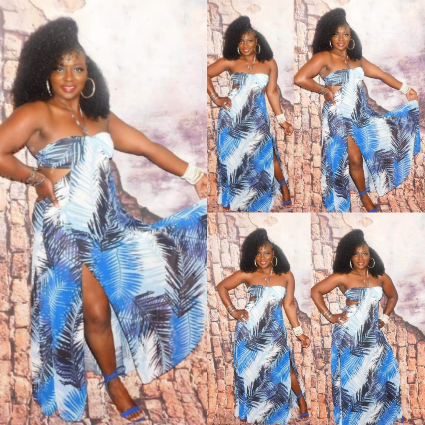 Indingo Flow Dress