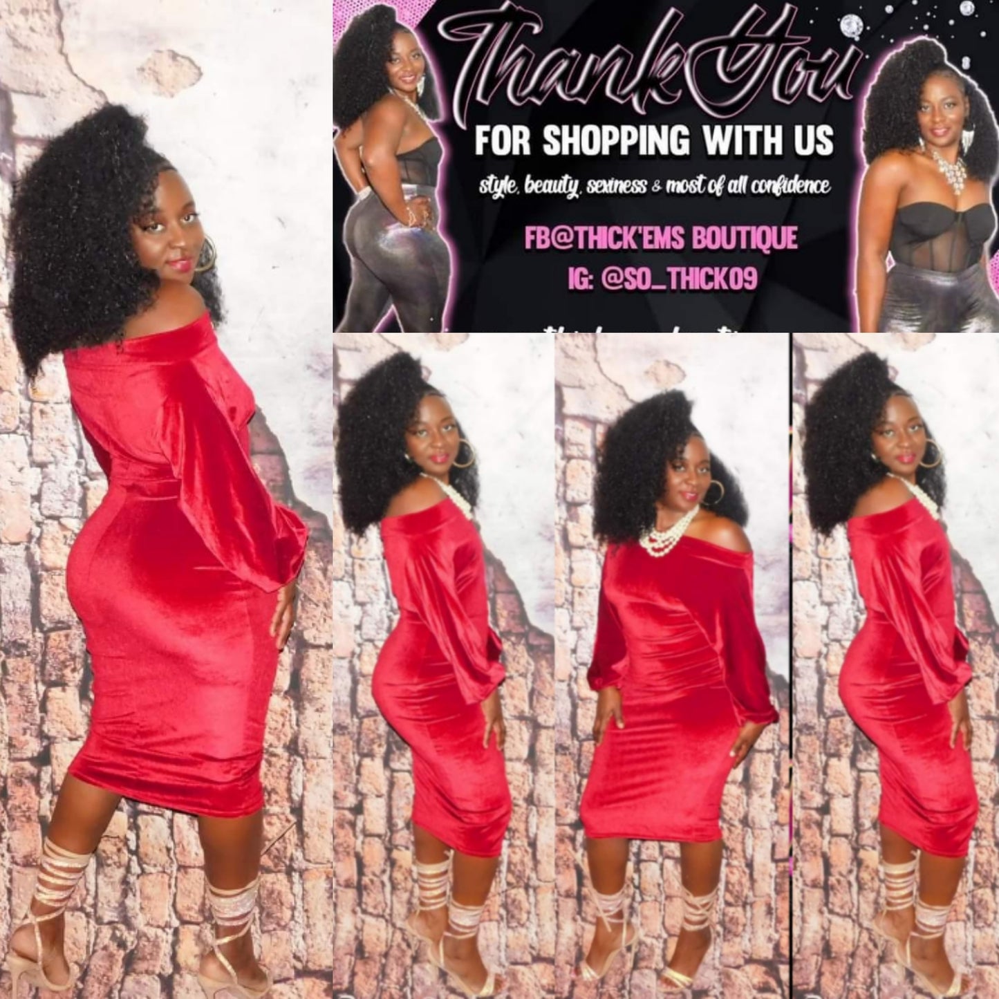 Pia Off Shoulder Dress