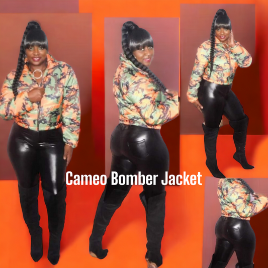 Cameo Bomber Jacket