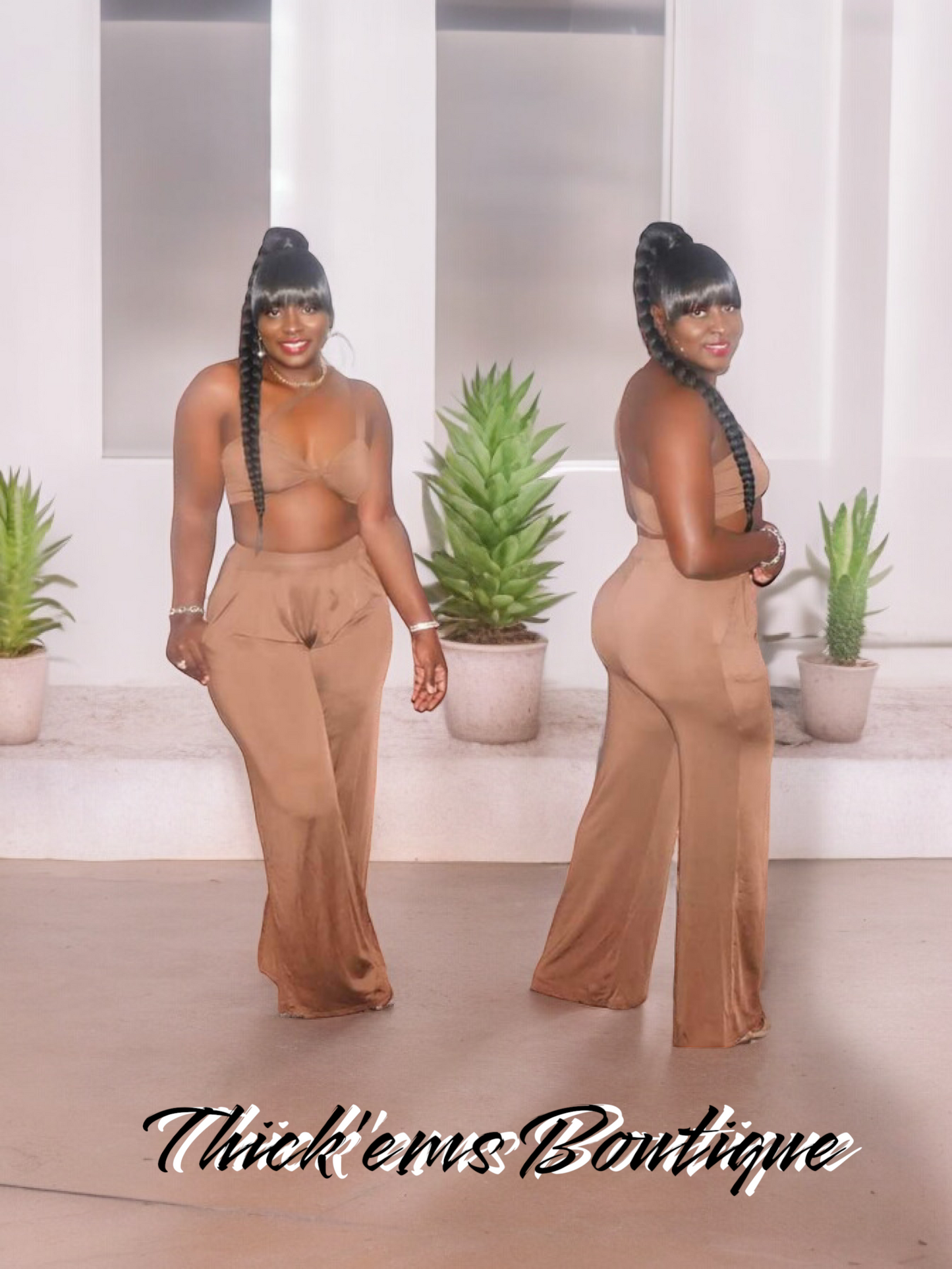 Brown Suga Two Piece Set