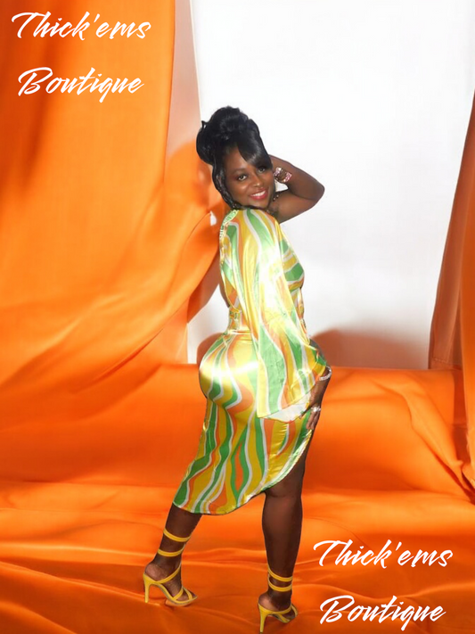 Clarissa Silk Dress