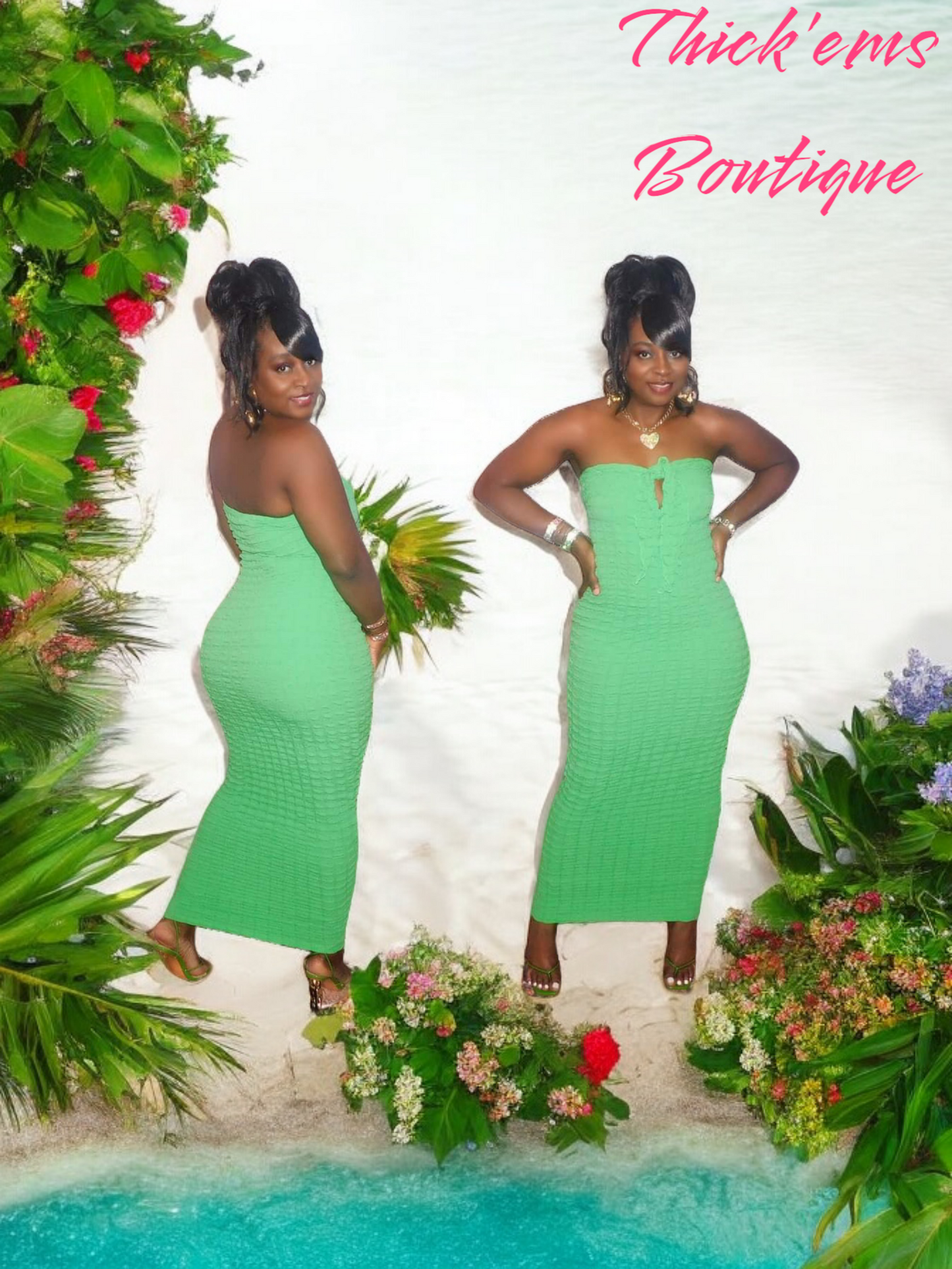 Melon Bodycon Dress