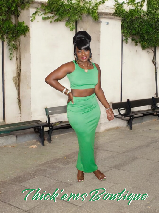 Green Apple Two Piece