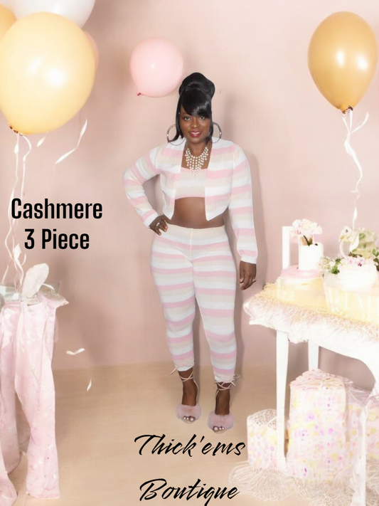 Cashmere 3 Piece Set