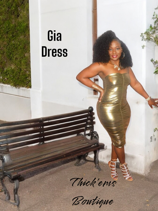 Gia Gold Stack Dress