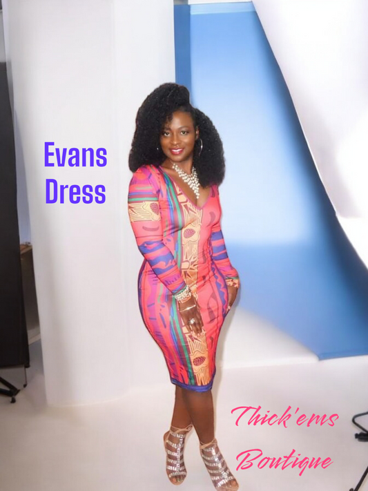 Evans Fitted Dress