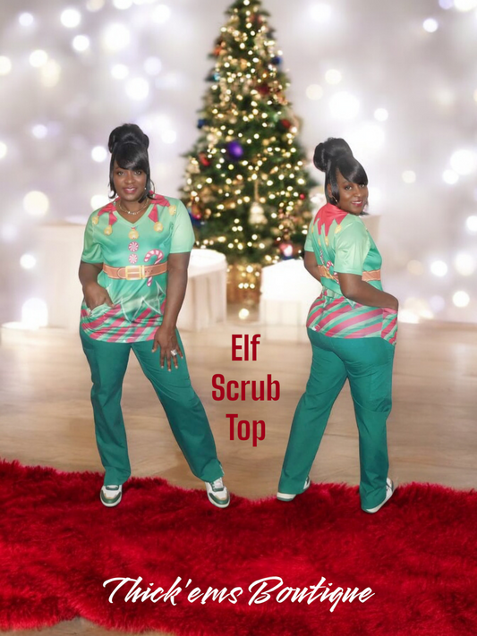 Elf Scrub Tops