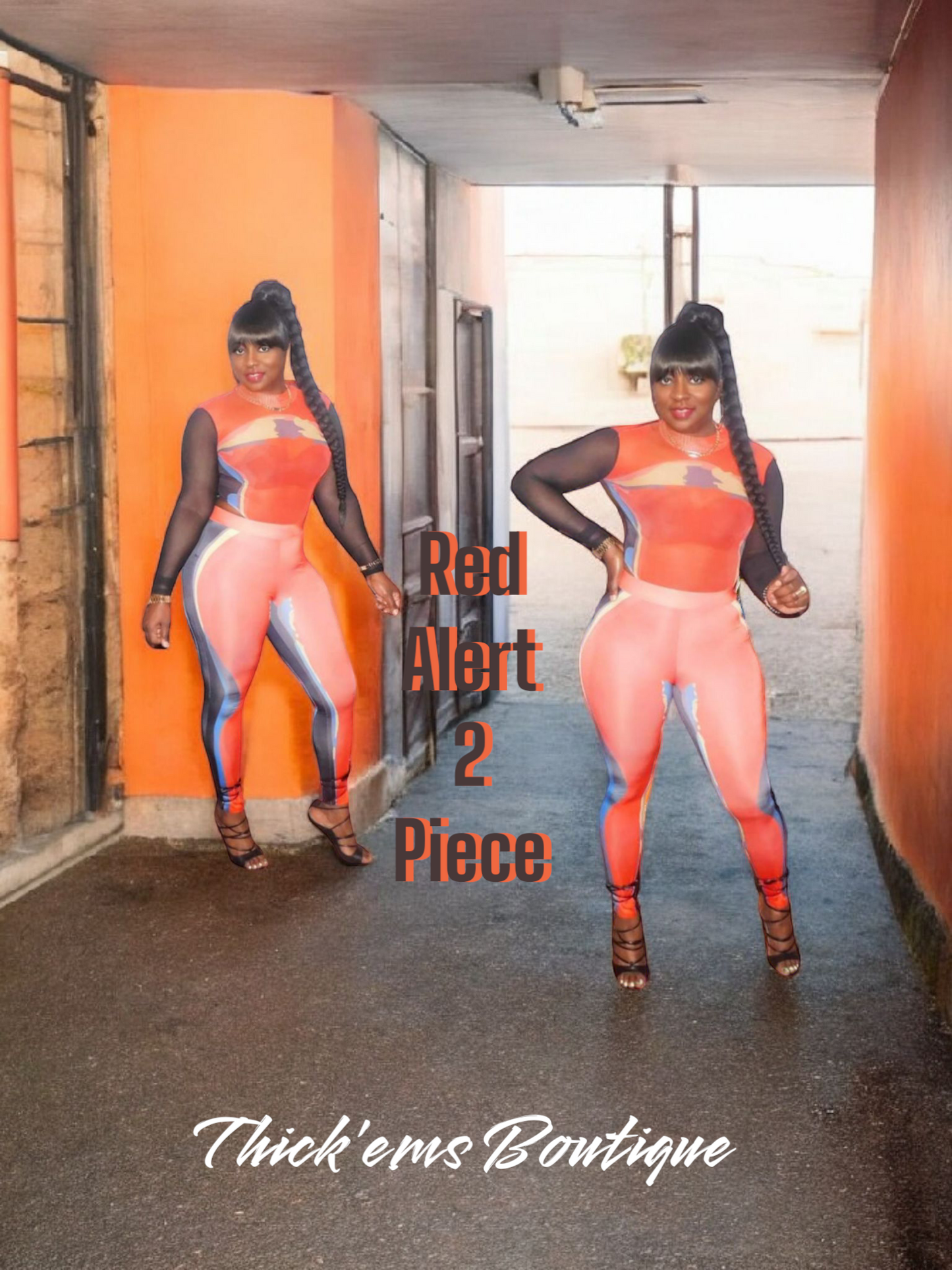Red Alert Two Piece Set
