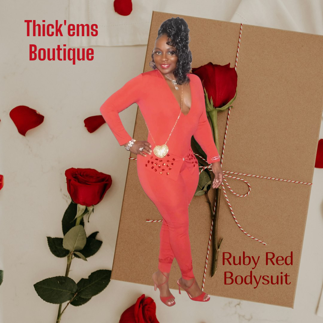 Ruby Red Bodysuit