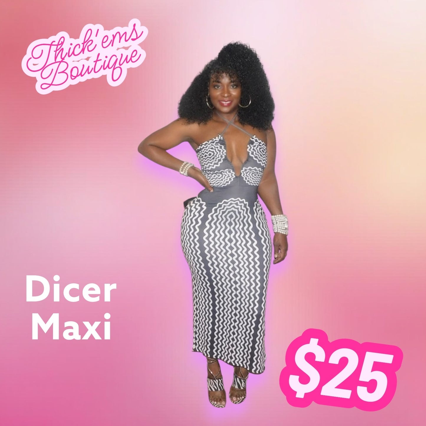 Dicer Maxi Dress