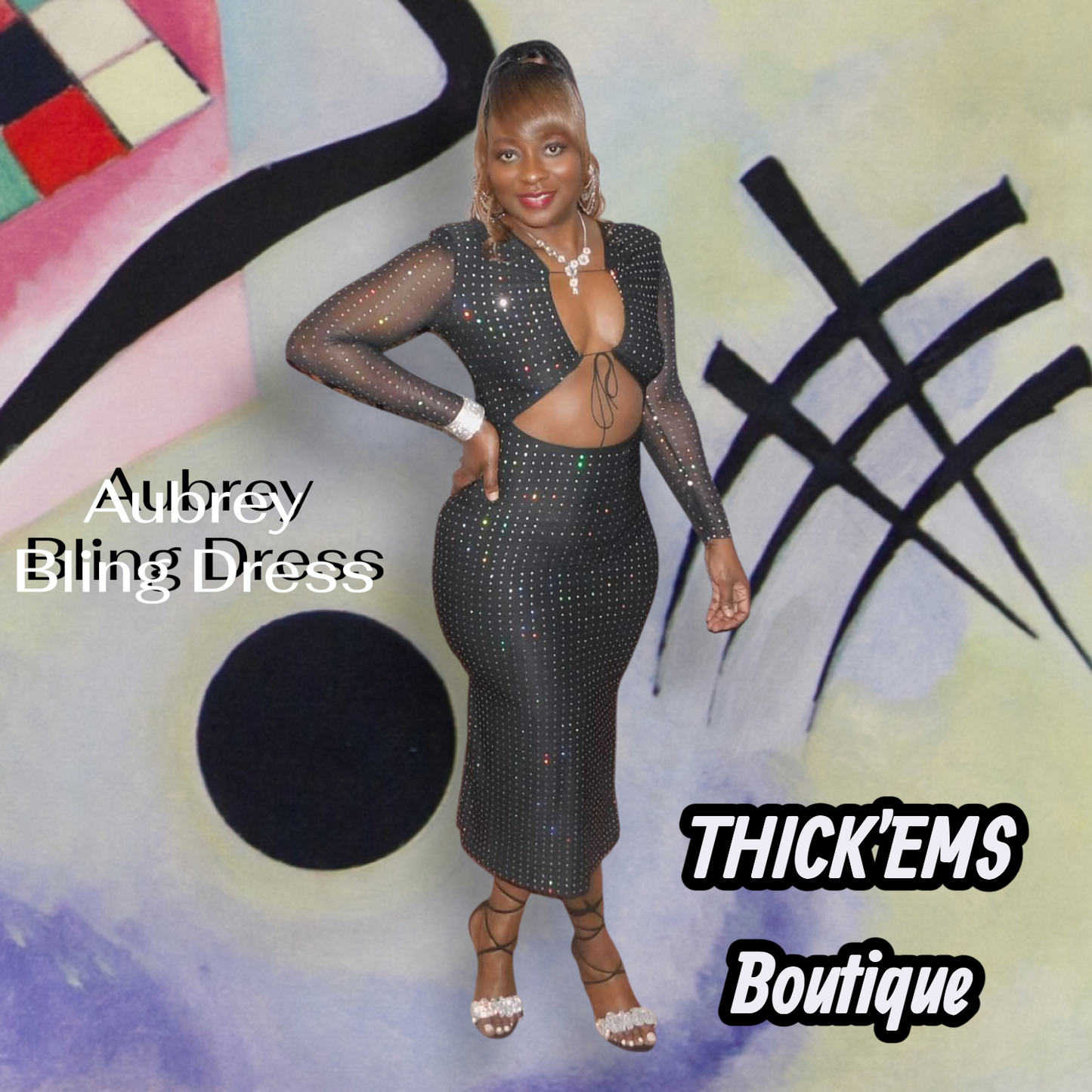 Aubrey Bling Dress