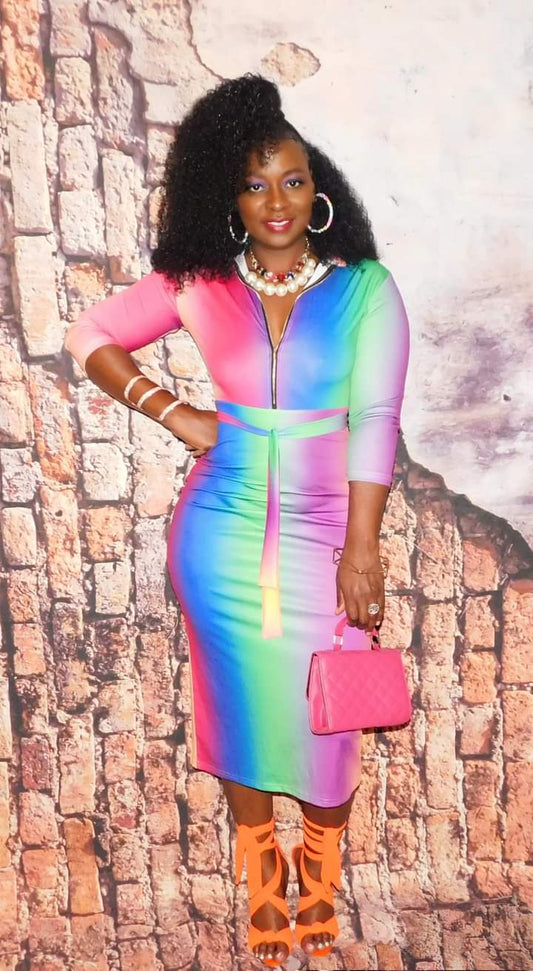 Trix Colorful Dress